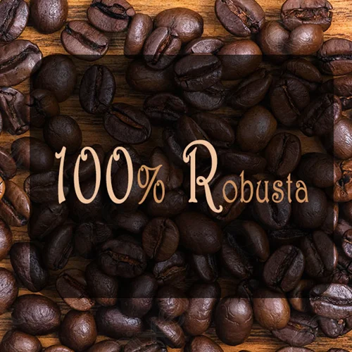 دان قهوه رست شده (۱۰۰٪ روبوستا)