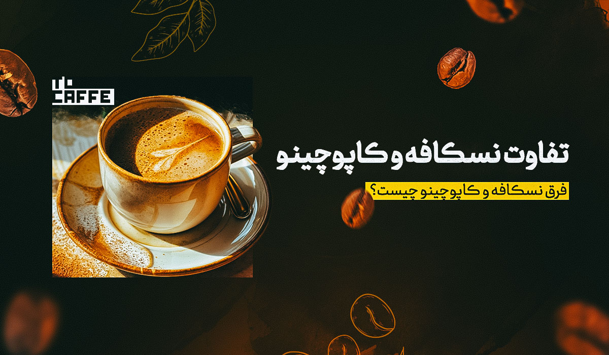فرق نسکافه و کاپوچینو