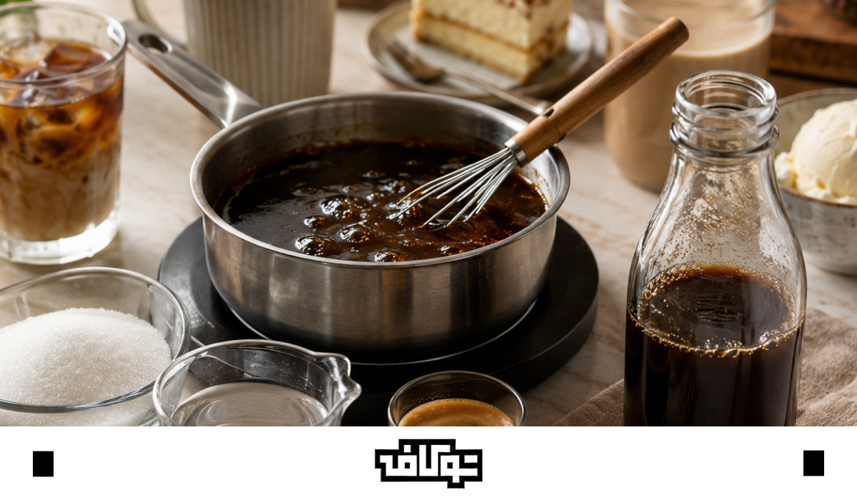 طرز تهیه شربت قهوه کلاسیک